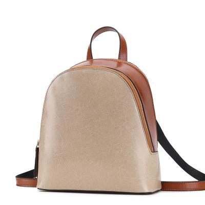 China Waterproof Fashion Trend Backpack Italy Wholesale Custom Cute Backpack Leather Mini Backpack For Girls Shoulder Bag for sale