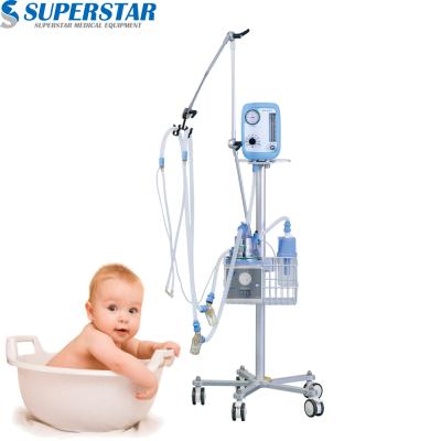 China Dental Department Ventilator NLF200D Infant Oxygen Supplier Superstar NCPAP Bubble CPAP Machine for sale