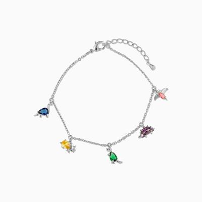 China FASHIONABLE Girl 18k Gold Birthday Gift Thin Chain Animal Friend Bracelet For Wrist for sale