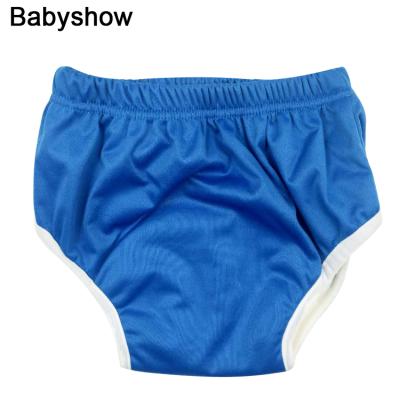 China Babyshow Super Absorbent Plain Weave Baby Training Pants Baby Diaper Pants Baby Training Pants for sale