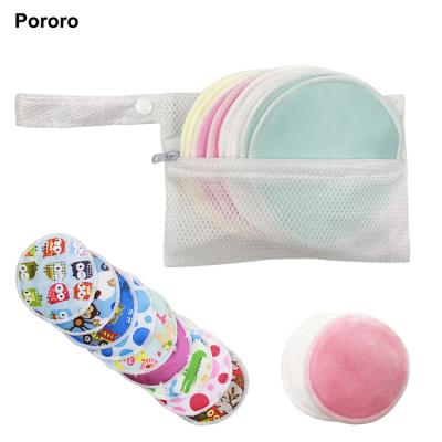 China Pororo ABSORBENT Reusable Puddle Proof Washable Bamboo Pads Breastfeeding Pads for sale