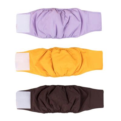 China Washable Cloth Dog Diaper Belly Band Viable Envelope Pet Male Waterproof Diapers For Dog for sale