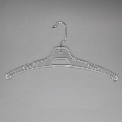 China Factory Wholesale Non-slip Durable Custom Clothing Hangers Acrylic Clear Crystal Hanger for sale