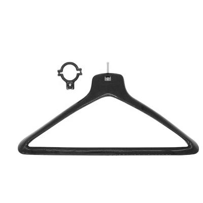 China Factory Anti-theft Plastic Suit Shoulder Hotel Non-slip Wide Wardrobe Clothing Hanger for sale