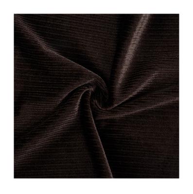 China Factory Price Plain 92% Breathable Polyester 8% Spandex Velvet Fabric For Upholstery for sale