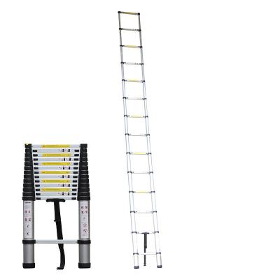 China Folding Ladders 6m single straight aluminum telescopic ladder with portable and good quality for sale