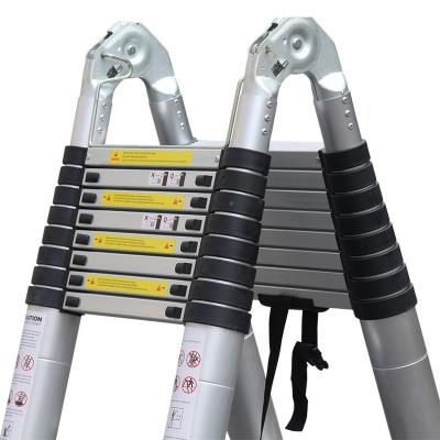 China Folding Ladders En131 5.6m Step Ladder Double Using Aluminium Ladder Telescopic Ladder for sale