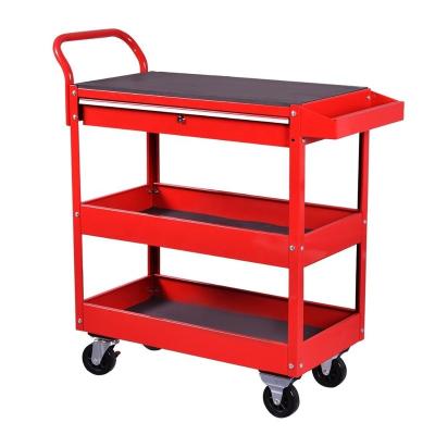 China Morden MECHANICS TOOLS TROLLEY with DRAWER TOOL TROLLEY Hand Trolley Heavy Rolling Metal for sale