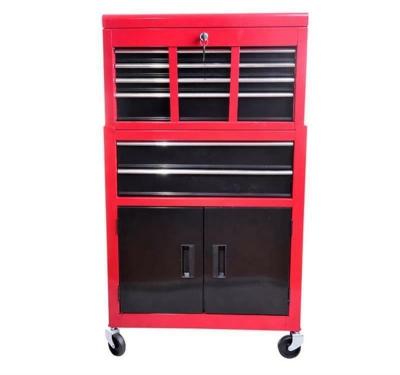 China Huitong garage equipment hand cart storage cabinet craftsman tool cabinet tool trolley log customization mechanical tool box for sale