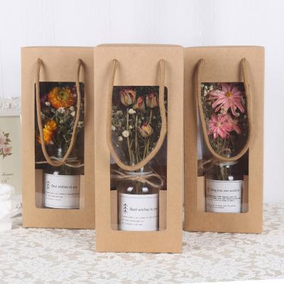 China Gifts Dried Flowers Preserved Rose As Valentine's Day Gift Best Selling Preserved Flower for sale