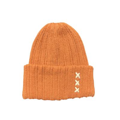 China COMMON Wholesale Fashion Multicolor Unisex Knit Beanie Hat Custom Logo for sale