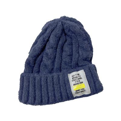 China JOINT Custom Women Knitted Hats Winter Hat Beanie for sale