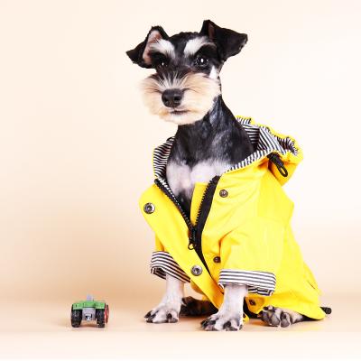 China Wholesale Windproof Dog Jacket Dog Clothes Amazon Sales Zipper Design Dog Raincoat Durable Warm Fashion Outdoor Pet Clothing for sale