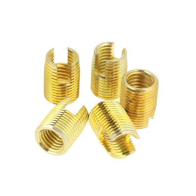 China Industry M7 x M5 x Self Tapping Insert Nuts 302 10mm Type Slotted Insert for sale