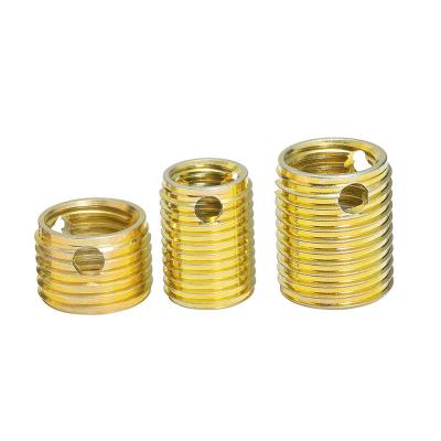 China Aluminum Alloy 303 Stainless Steel M6 M8 M10 M12 M14 M16 308 Hole Type Self Tapping Threaded Insert for sale