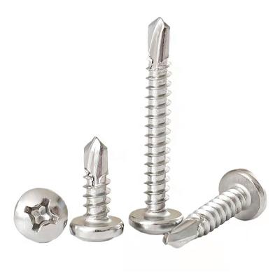 China Industry 410 SS Self Drilling Screws Stainless Steel For Sheet Metal Or Wood for sale