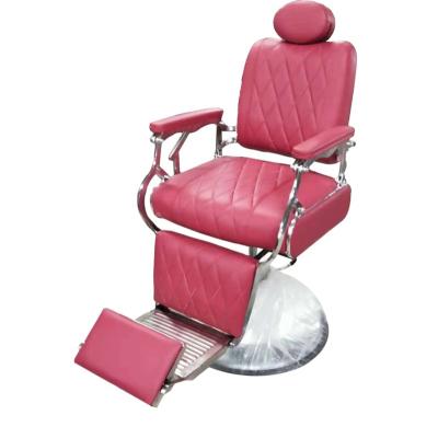 China Salon Equipment Barber Chair Durable Material Portable Reclining Hair Salon Chair Styling Furniture for sale