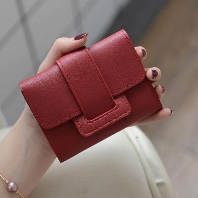 China Waterproof K1285 Waterproof Female Purse PU Leather Female Wallet Clips Tassel Coin Purse Card Holder Clutch Money Bag for sale