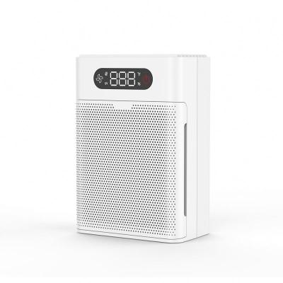 China Smart Smart Aromatherapy Air Filter Mini Desktop Air Purifier for sale