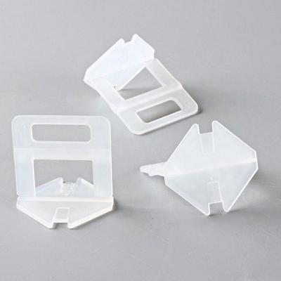 China Tile Leveling System plastic decking spacer leveler ceramic tile 3mm spacers for sale