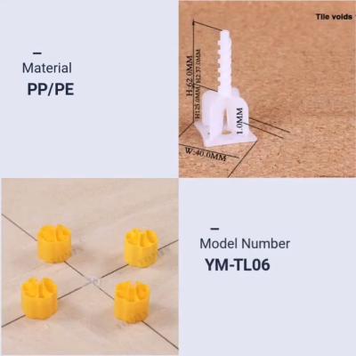 China New Tile Leveling Tool Screw-type Tile Leveling System Plastic Tile Spacers for sale