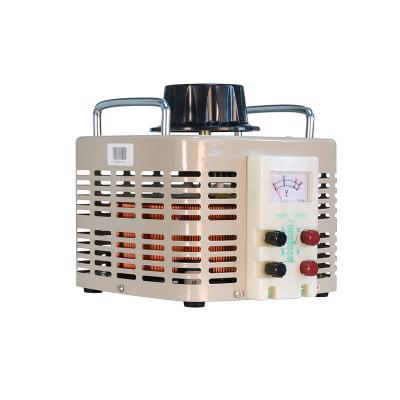 China TDGC2  Voltage Regulator 220V Variac 0.2KVA 0.8 Amp Cheap Low Voltage Variac 200W for sale