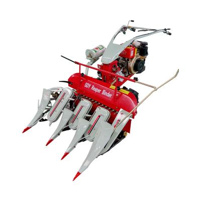 Cina New Small Mini Rice Wheat Combine Harvester Rice Reaper Binder in vendita