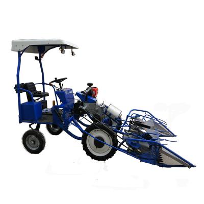 中国 with strong wheels new reaper binder for sale rice small grain harvester with seat four wheel 販売のため