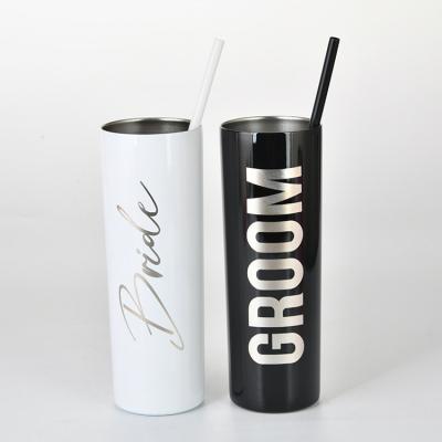 China Viable Custom DIY Tumblers Stainless Steel Double Wall Vacuum Insulated Mugs 20Oz Sublimation Tumblers Stainless Steel Mugs for sale