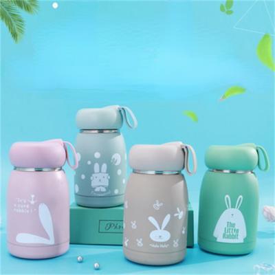 China Factory Direct Selling 304 Stainless Steel Student Viable Cute Smart Insulation Cup Big Belly Cup for sale