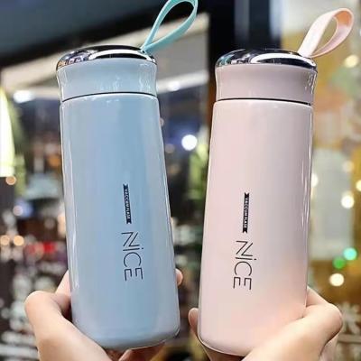 China Factory Direct Design INS Wind Direct Brand New Double Wall Glass Water Bottle for sale