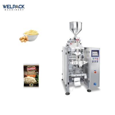 China Automatic Vertical High Speed ​​Potato Dough Paste Food Ketchup Packing Machine Pocket Liquid Packaging Machine for Mashed Potatoes for sale