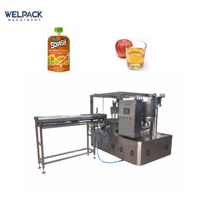 China Healthy Food Soy Milk Doypack Stand Up Spout Sachet/Pouch/Bag Filling Sealing Capping Packaging Machine for sale