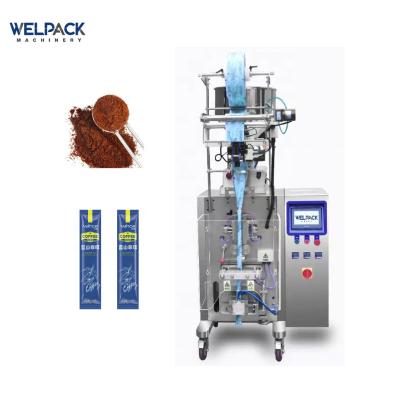 China Food Sugar Coffee Powder Vertical 3 Side Seal Small Sachet Or Stick Bag Packing Machines for sale