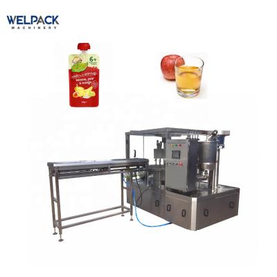 China Food Baby Food Juice Pouch Filling Machines Stand Up Pouch Filling Machine for sale