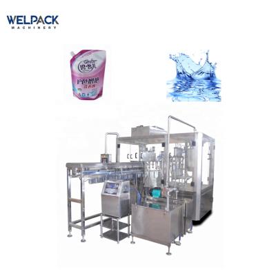 China Premade Pouch Liquid Filling Packing Machine Food Stand Up For Juice/Sauce/Ketchup Paste Washing Liquid Detergent for sale