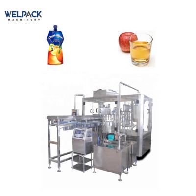 China Food Doypack Filling And Sealing Machine For Milk Juice Or Other Liquid for sale