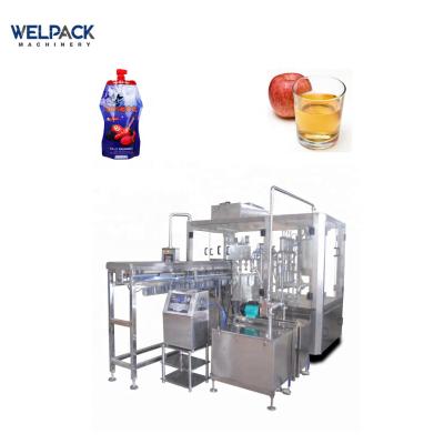 China food pouch filling machines for juice/semi automatic semi automatic spout pouch filling machine/spout pouch filler valve for sale