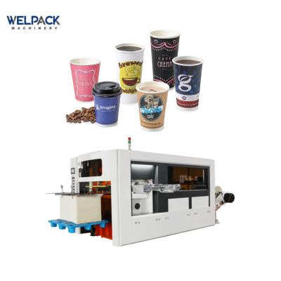 China Producing Paper Cup Bowl Straw Made Cutting And Creasing Machine for sale