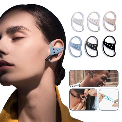 China Eco-friendly Exquisite Earphone Anti Drop Ear Clips Mini Anti Lost Hook Earphone Silicone Fixer Headset Wireless Bracket Mini Anti Drop for sale