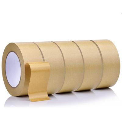 China Self Adhesive Water Proof Eco Friendly Wrapping Activated Gummed Custom Wrapping Tape Personalized Kraft Wrapping Tape for sale