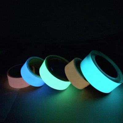 China Printable Customize Design Glow Tape Anti Slip Grip Tape Glow In The Dark Color Glow Tape for sale