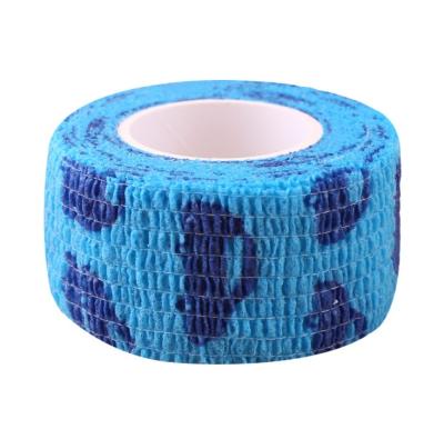 China Breast Lift New Product Color Nonwoven Fabric Self Adhesive Elastic Bandage Printing Self Adhesive Bandage for sale