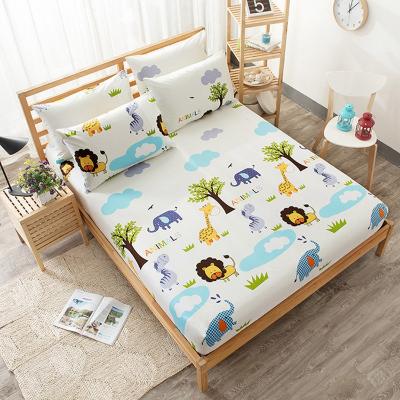 China Quality Printing Fabric Cotton Simple Customized Kid Baby Bed Sheet For Hotel for sale