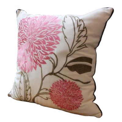 China Pastoral Wholesale Quality Soft Floral Pattern Chair Base Cushion For Sofa for sale