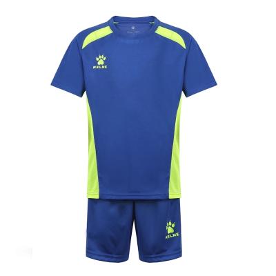 China Custom Kids Soccer Jerseys Soccer Jerseys Sets Custom Kids Soccer Uniform Sets Teamwear Soccer Wear Football Uniform Jerseys KELME for sale