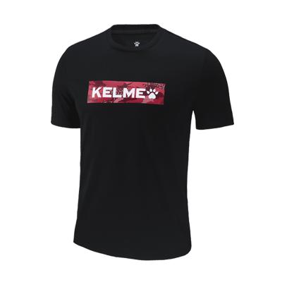 China Anti-Wrinkle KELME Mens T-shirt Mens Shirts Plus Size T Shirts For Mens Boys Custom Shirts for sale