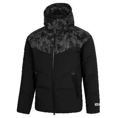 China KELME New Arrivals Custom Full Zipper Adult Men's Breathable Soccer Hoodie Down Jacket Hot Customized Hoody Jacket Football Jacket for sale