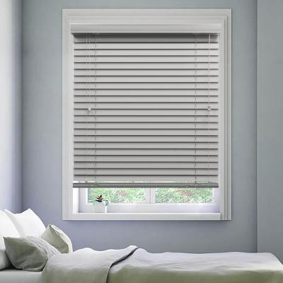 China Contemporary Faux Venetian Blinds Competitive Price Wooden Window Blinds Wood for sale