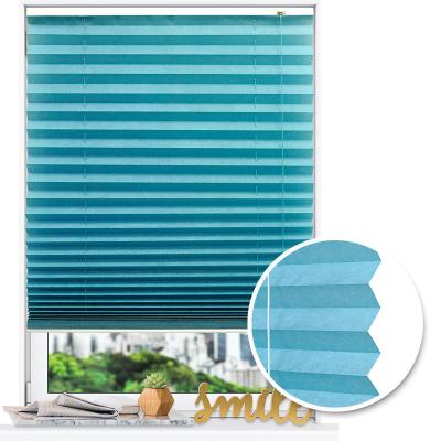 China Contemporary Blinds All Accessories Parts Ready Made Pleated Blinds For Windows for sale